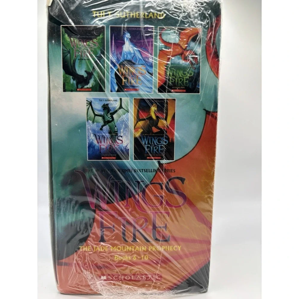 Wings of Fire The Jade Mountain Prophecy 5 Books (6-10) By Tui T. Sutherland‎